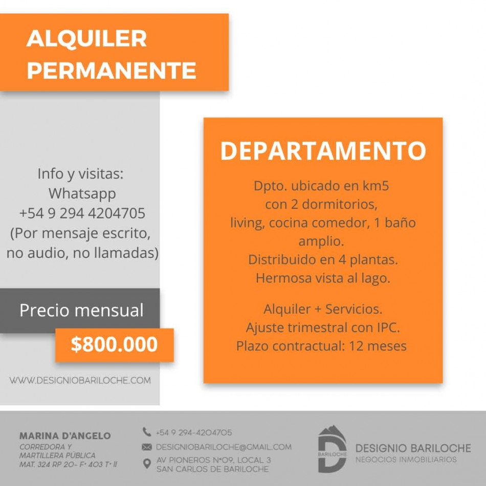 Departamento en Alquiler