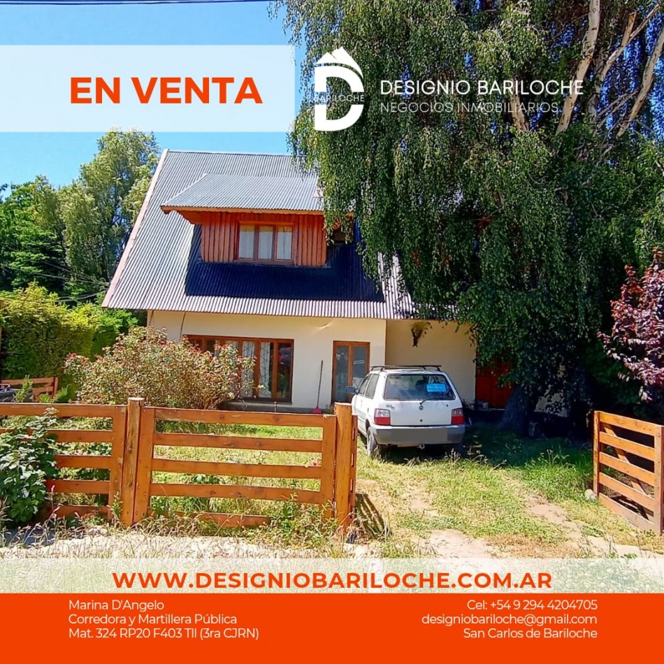 EXCLUSIVA CASA EN VENTA - Km5 de San Carlos de Bariloche 