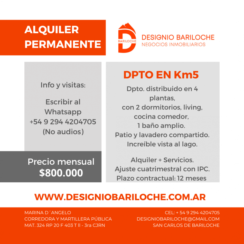 Departamento en Alquiler