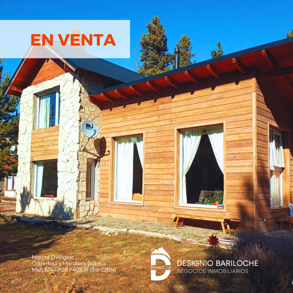 Casa en venta - Barrio Club de Campo DOS VALLES - San Carlos de Bariloche